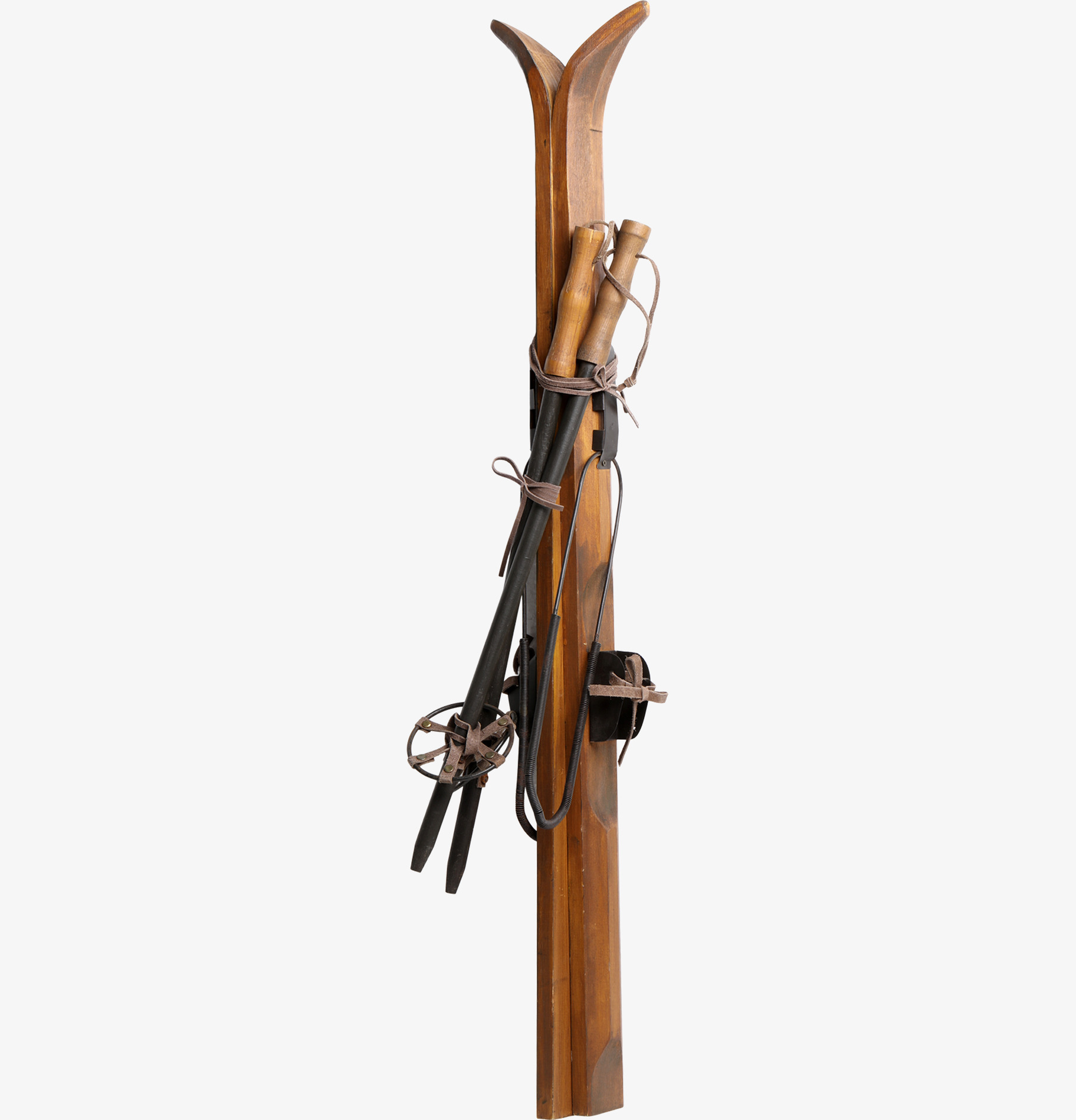 Skidor Med Stavar Vintage Chic Antique Övrig prydnad/dekoration för inredning innemiljö