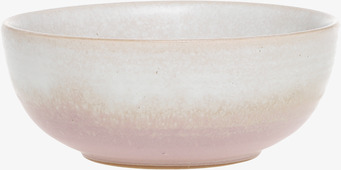 Foto av elegant dammrosa keramikskål med subtil design
