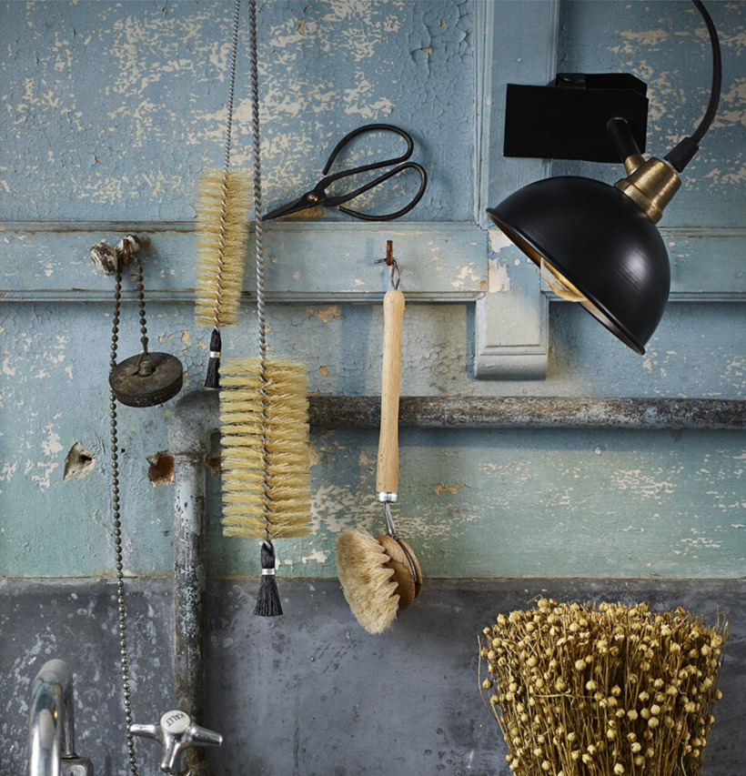 Lampa Pelle Klämma Svart Strömshaga Lampor Taklampor Golvlampor Bordslampor LED-lampor Ledlampor Fönsterlampor Ljusslingor för dekoration