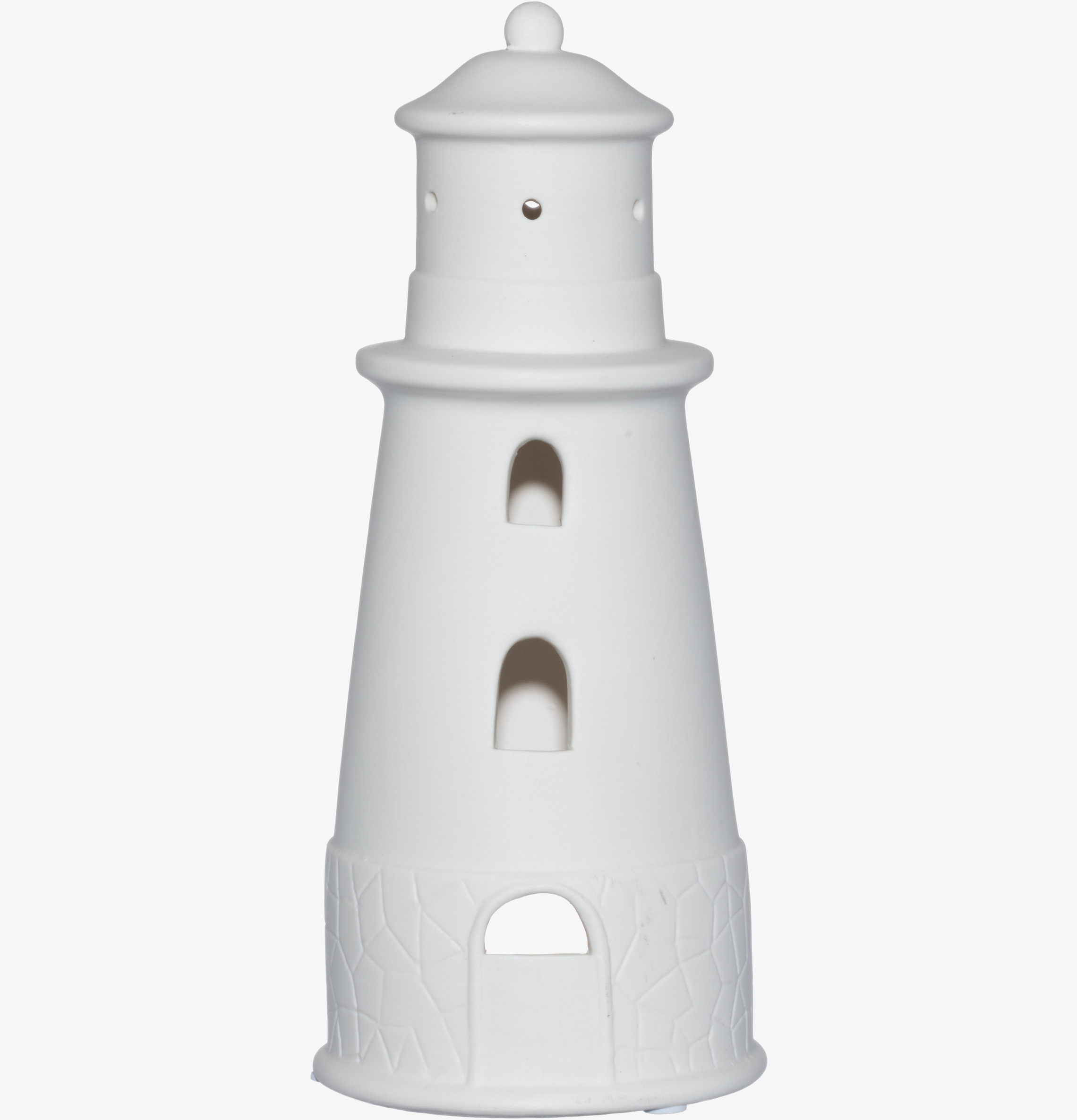 Ljuslykta Fyr Vit 27cm 4Living Lyktor Endless Light Ljuslyktor