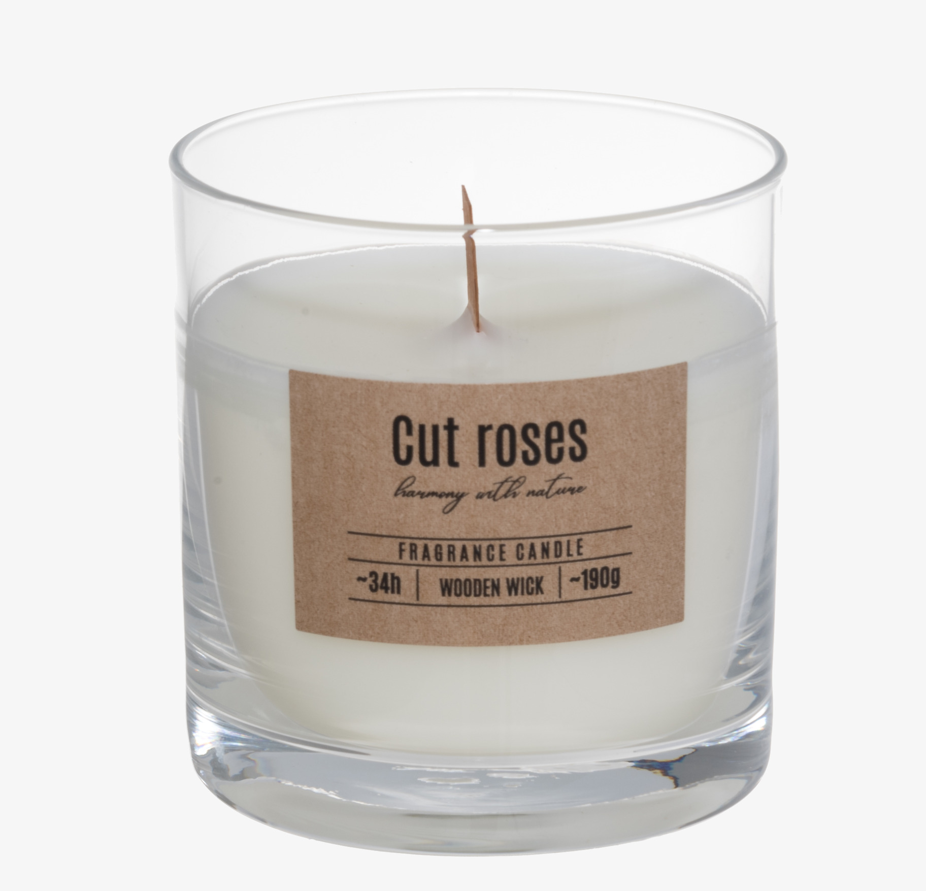 Doftljus Träveke - Nyklippta Rosor 4Living Doftljus/doftpinnar