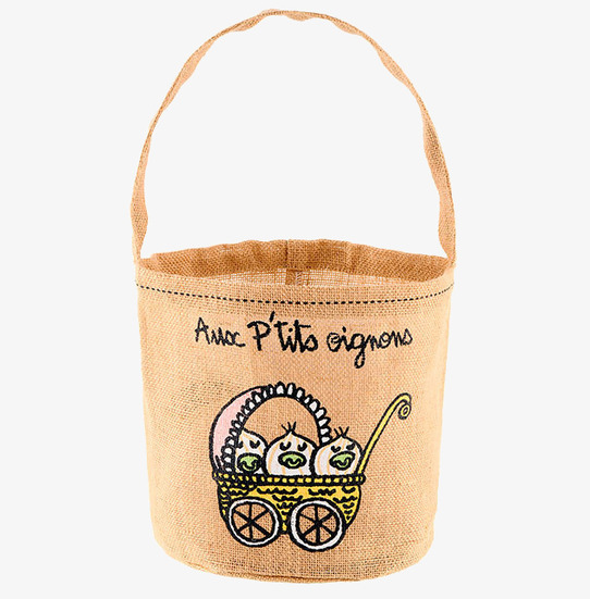 Förvaringspåse Jute Lök Derriére la porte Förvaringspåsar