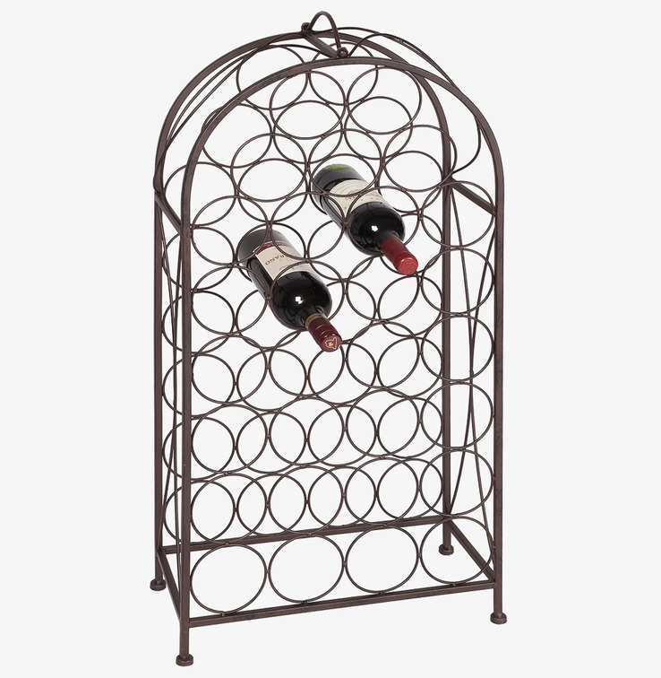 Vinställ Antikbrun 93cm Ambiente Haus Stora vinställ