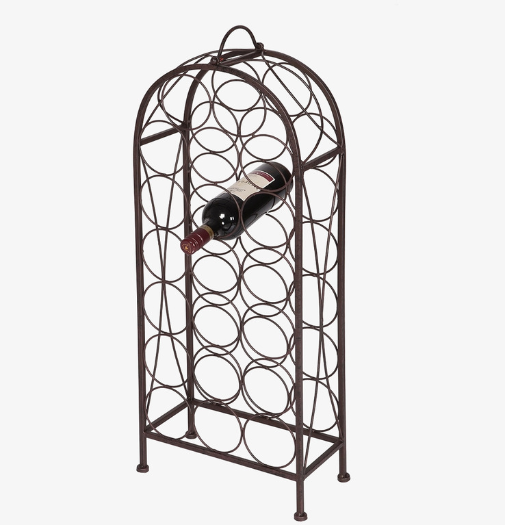 Vinställ Antikbrun 85cm Ambiente Haus Stora vinställ