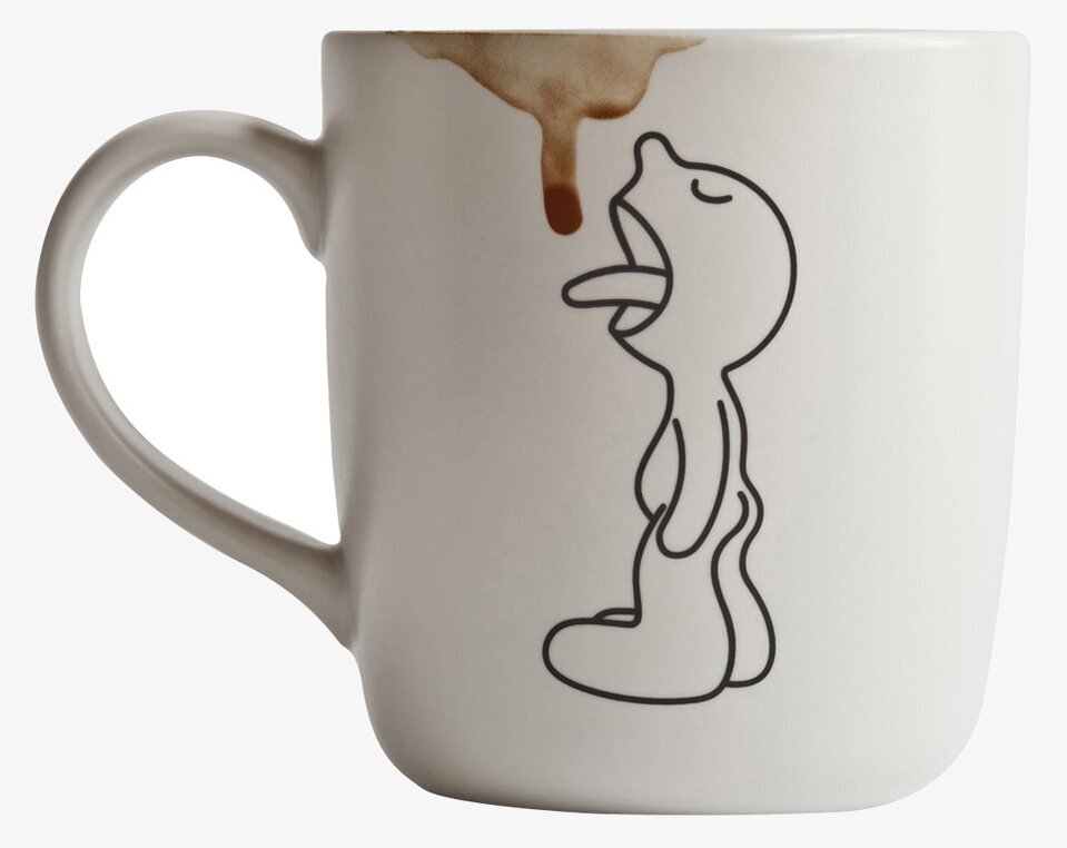 Mugg Mr.P Lick från Propaganda med humoristisk design