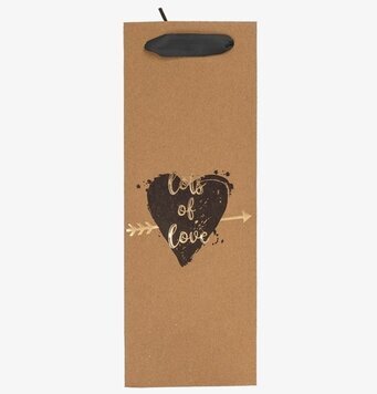 Bild av stilren och hållbar presentpåse för vinflaska