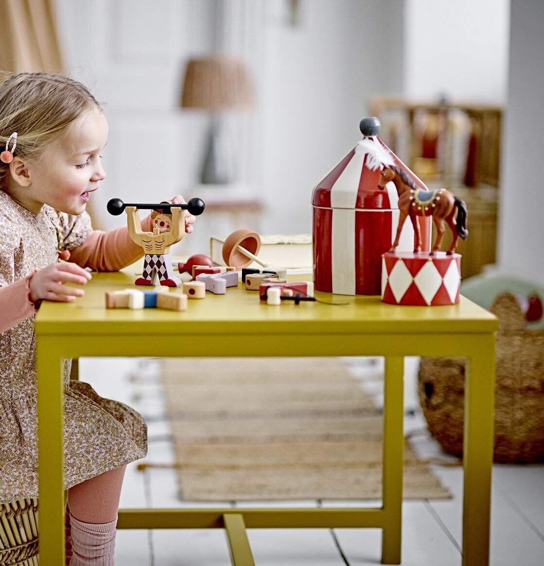 Förvaringsburk Cimmi Bloomingville Förvaringslådor och korgar Boxar Förvaringsboxar Porslinsboxar Trälådor Smyckesboxar i porslin Förvaringsbrickor Murstensformar Arkivboxar