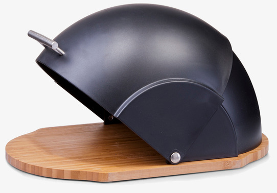 Brödkupa Bambu Svart Zeller Brödboxar/brödkorgar