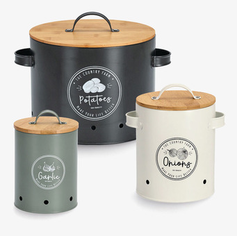 Bild av stilrena förvaringsburkar för köksförvaring