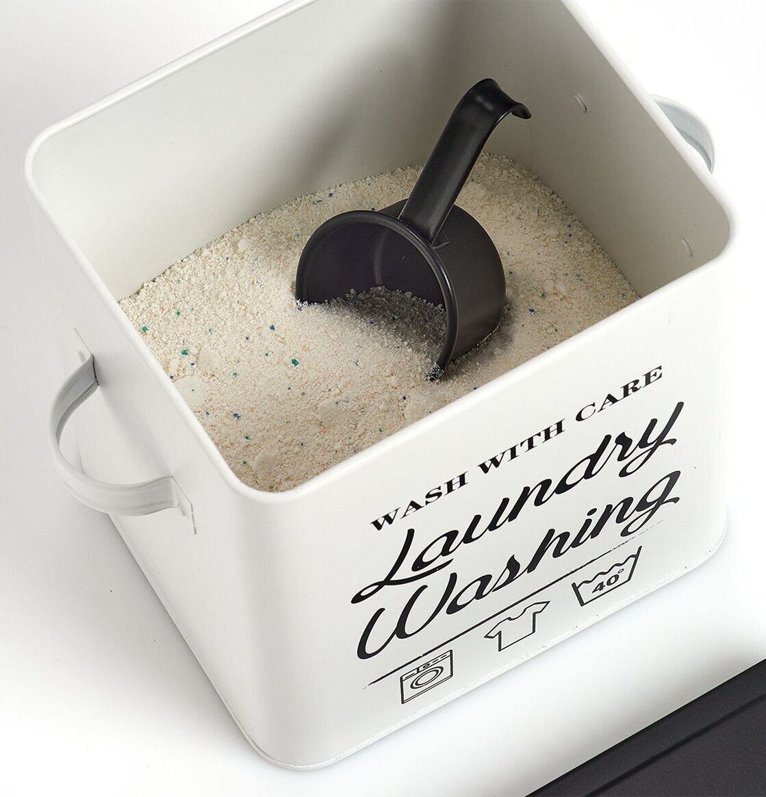 Plåtburk Tvättmedel Zeller Plåtburkar Metallburkar