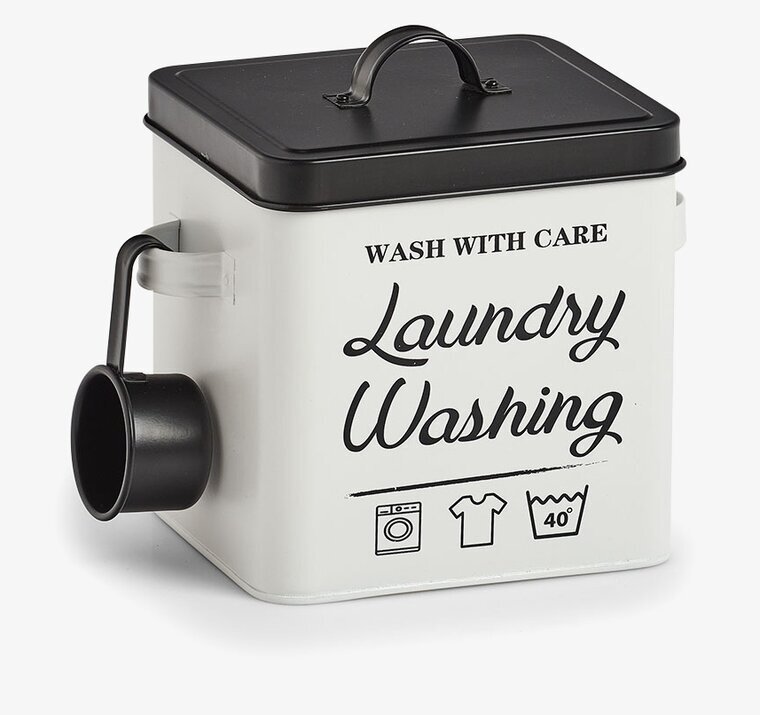 Plåtburk Tvättmedel Zeller Plåtburkar Metallburkar