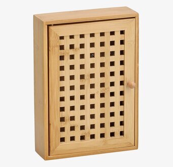 Bild av bambunyckelskåp med stilren och hållbar design