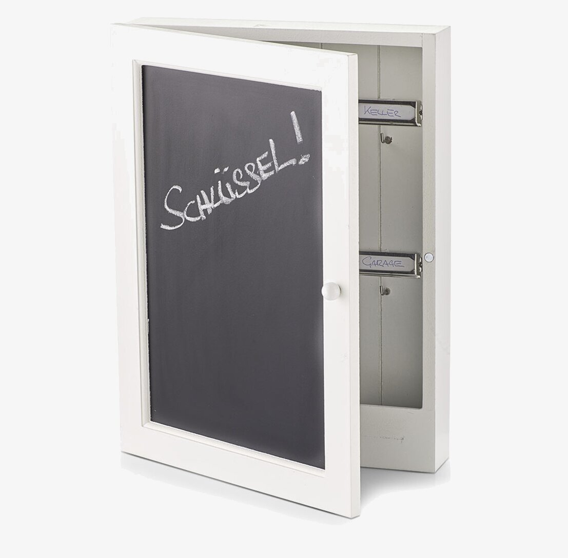 Nyckelskåp Griffeltavla Zeller Nyckelförvaring Nyckelhängare