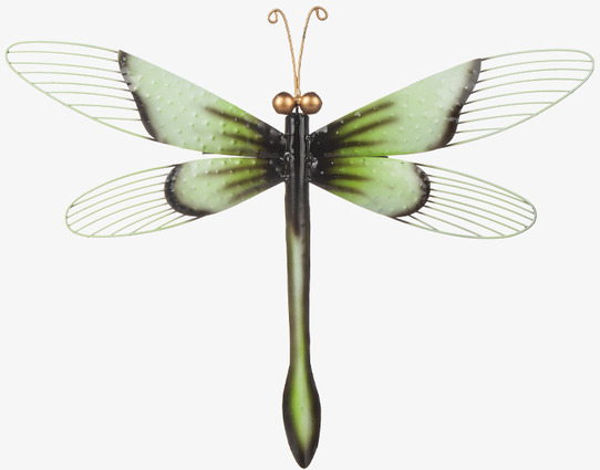 Bild av konstnärlig väggdekoration i form av trollslända