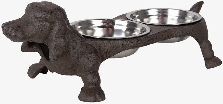 Matskål Järn Hund Clayre & Eef Hundskålar