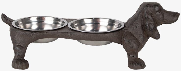 Matskål Järn Hund Clayre & Eef Hundskålar