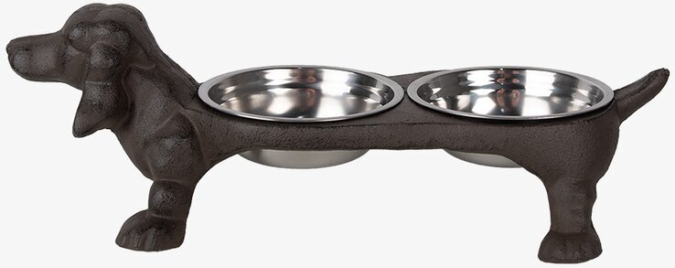 Matskål Järn Hund Clayre & Eef Hundskålar