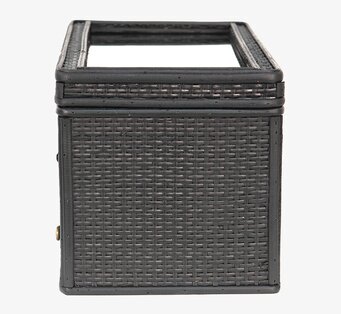 Bild av svart rotting smyckesskrin med modern design