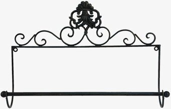 Bild av elegant svart pappershållare för väggmontering