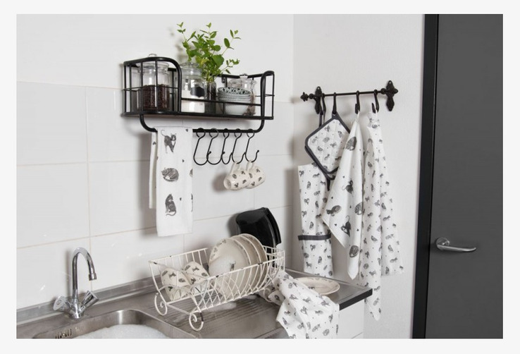 Diskställ Antique White Clayre & Eef Övrig prydnad/dekoration för inredning innemiljö