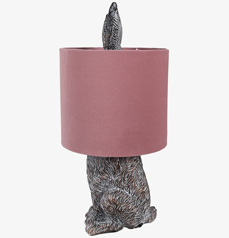 Bordslampa Kanin / Hiding Rabbit - Taupe/Rosa Clayre & Eef Lampor Taklampor Golvlampor Bordslampor LED-lampor Ledlampor