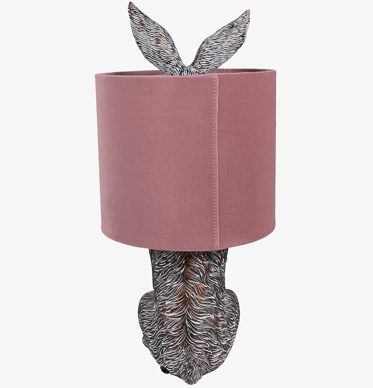 Bordslampa Kanin / Hiding Rabbit - Taupe/Rosa Clayre & Eef Lampor Taklampor Golvlampor Bordslampor LED-lampor Ledlampor
