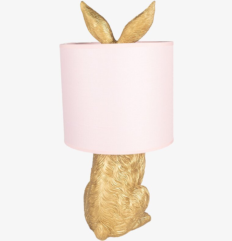 Bordslampa Kanin / Hiding Rabbit - Guld/Rosa Clayre & Eef Lampor Taklampor Golvlampor Bordslampor LED-lampor Ledlampor