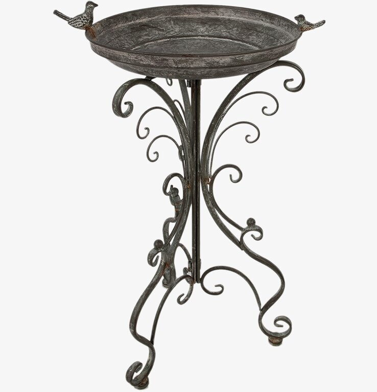 Fågelbad Rustik Antique Grey Clayre & Eef