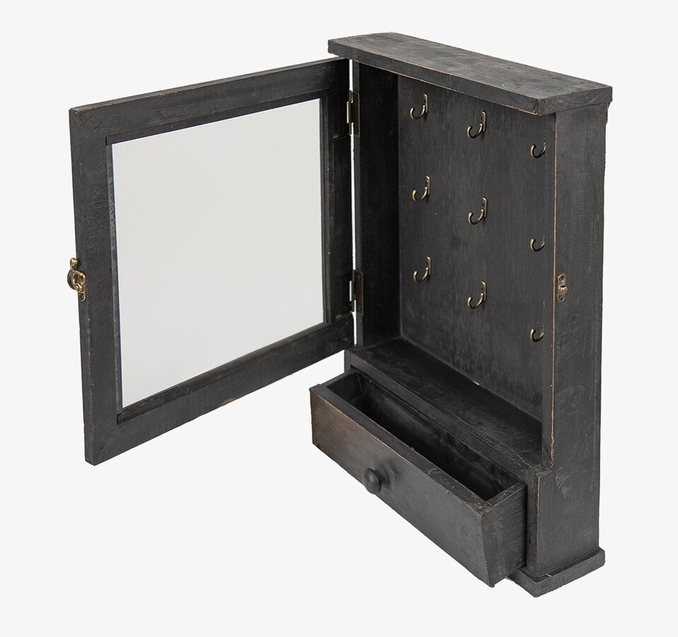 Nyckelskåp Antiksvart Clayre & Eef Nyckelförvaring Nyckelhängare