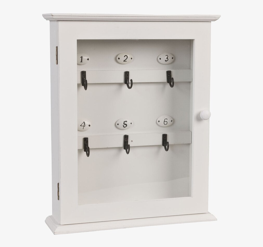 Nyckelskåp Antikvit Clayre & Eef Nyckelförvaring Nyckelhängare