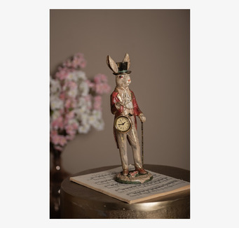 Bild av dekorativ kaninherre i traditionell stil