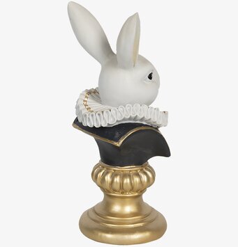 Bild av elegant kaninstaty med sofistikerad design