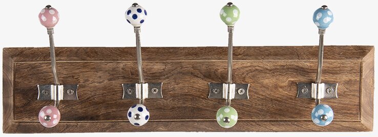 Klädhängare Clayre & Eef Knoppar Väggknoppar