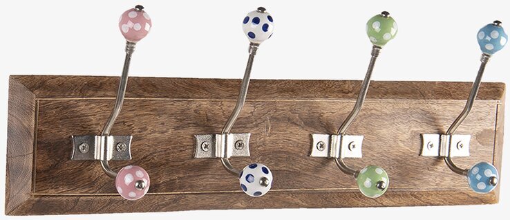 Klädhängare Clayre & Eef Knoppar Väggknoppar