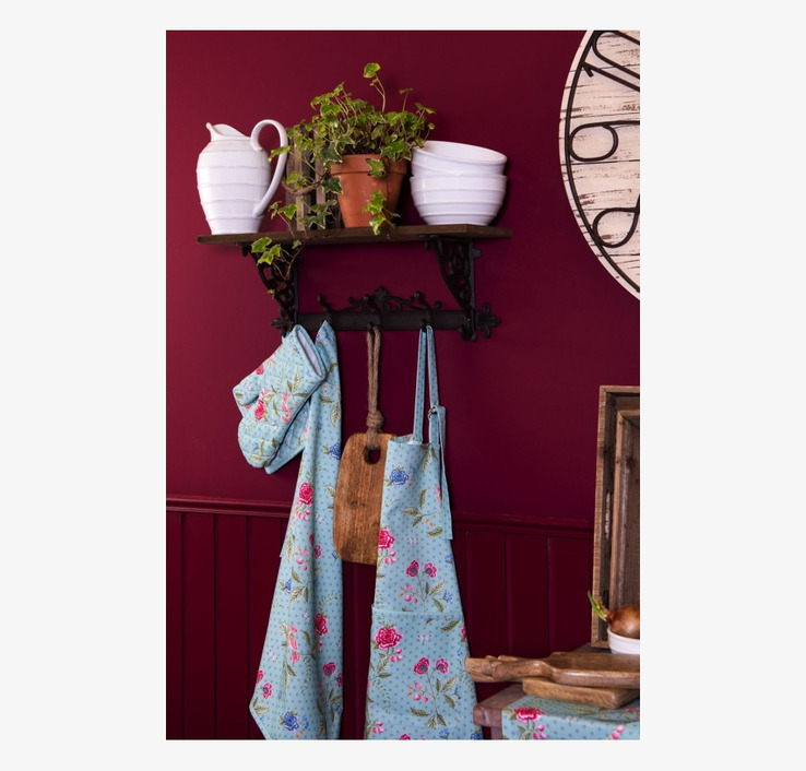 Vägghylla Med Krokar Clayre & Eef Knoppar Väggknoppar Klädhängare Vägghyllor