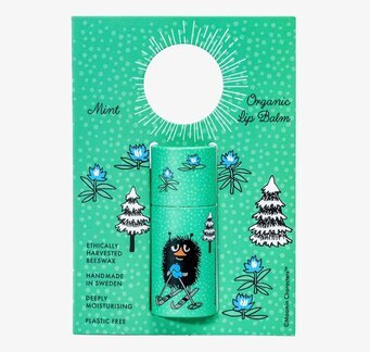 Bild av lip balm med bivax och mint, hållbar design