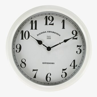 Bild av stilren väggklocka med svensk design och historia