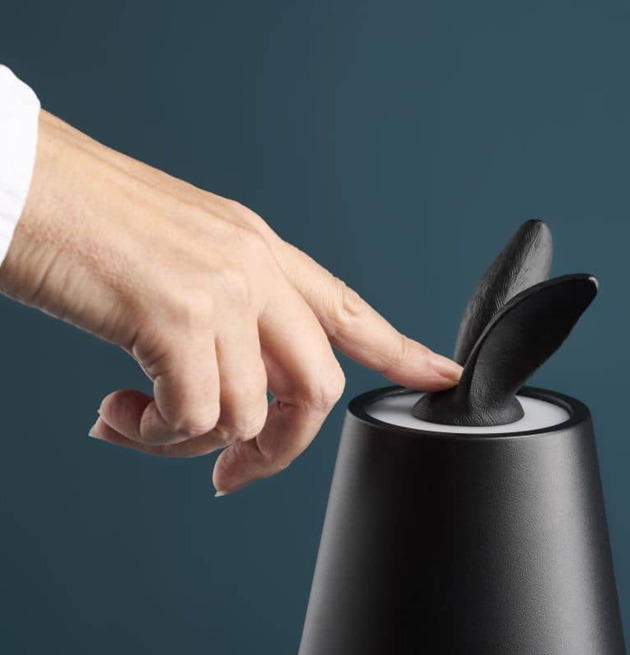 Bordslampa Hiding Rabbit / Kanin LED Matt Svart Werner Voss Lampor Taklampor Golvlampor Bordslampor LED-lampor Ledlampor