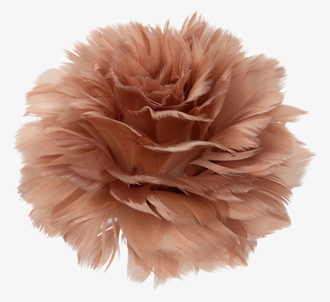 Fjäderblomma Med Clip Mullvad Set/4 A Lot Decoration Övrig prydnad/dekoration för inredning innemiljö