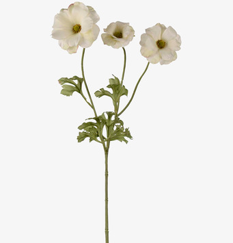 Bild av konstgjord ranunkel med naturtrogen design