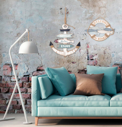 Bild av rustik och harmonisk heminredning i vardagsrum