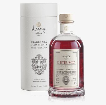 Bild av elegant doftpinneförpackning med italiensk stil