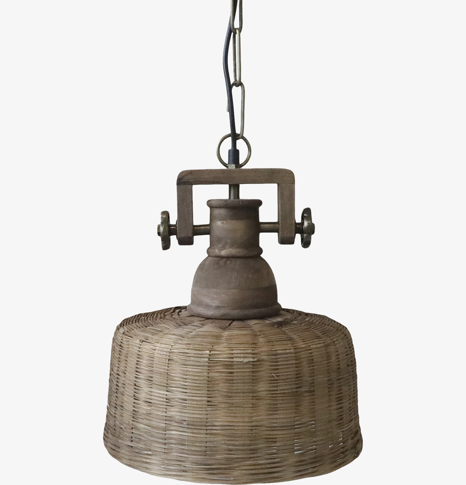 Taklampa Rotting Natur Chic Antique Lampor Taklampor Golvlampor Bordslampor LED-lampor Ledlampor Fönsterlampor Ljusslingor för dekoration