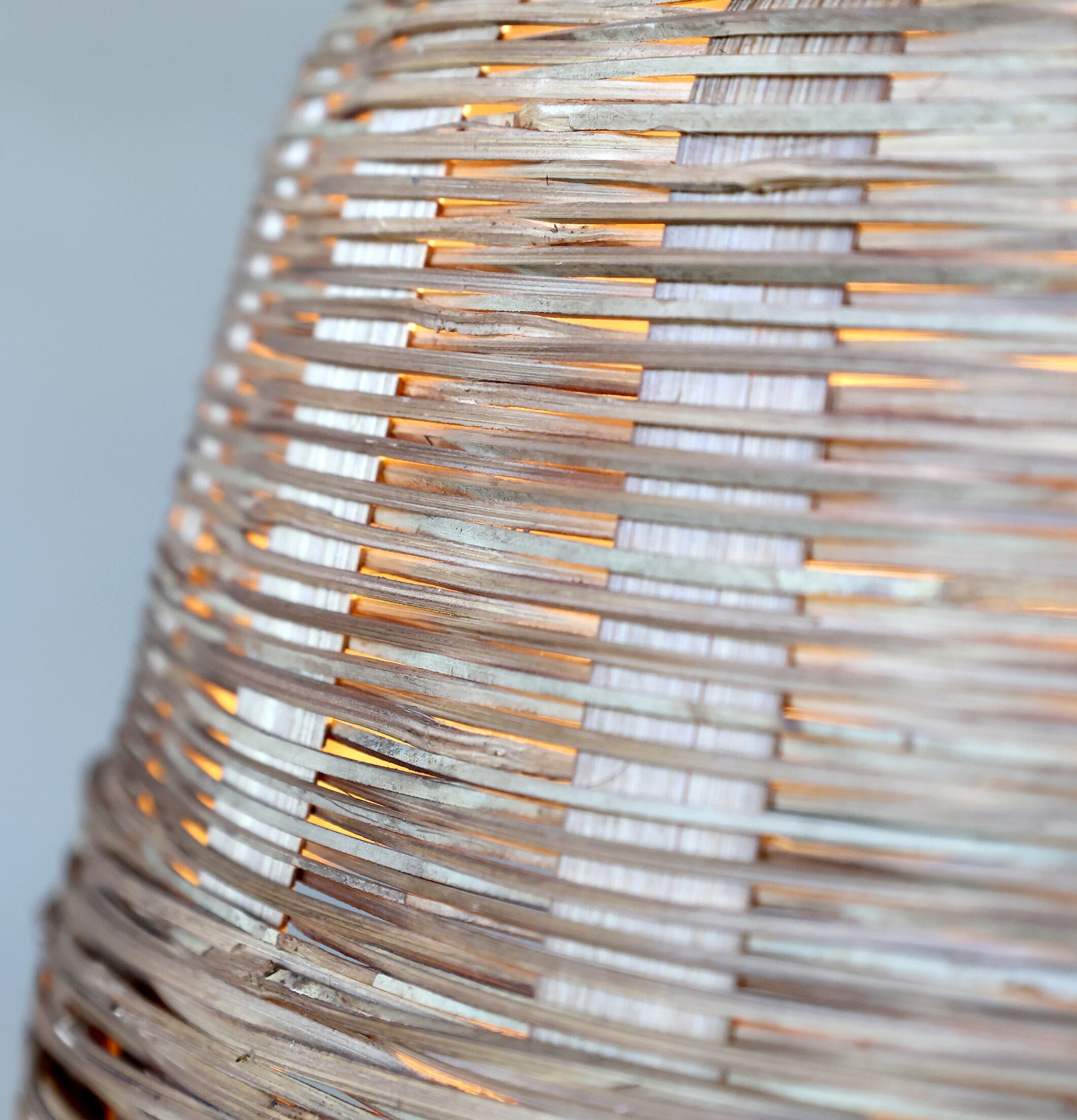 Taklampa Rotting Natur Chic Antique Lampor Taklampor Golvlampor Bordslampor LED-lampor Ledlampor Fönsterlampor Ljusslingor för dekoration