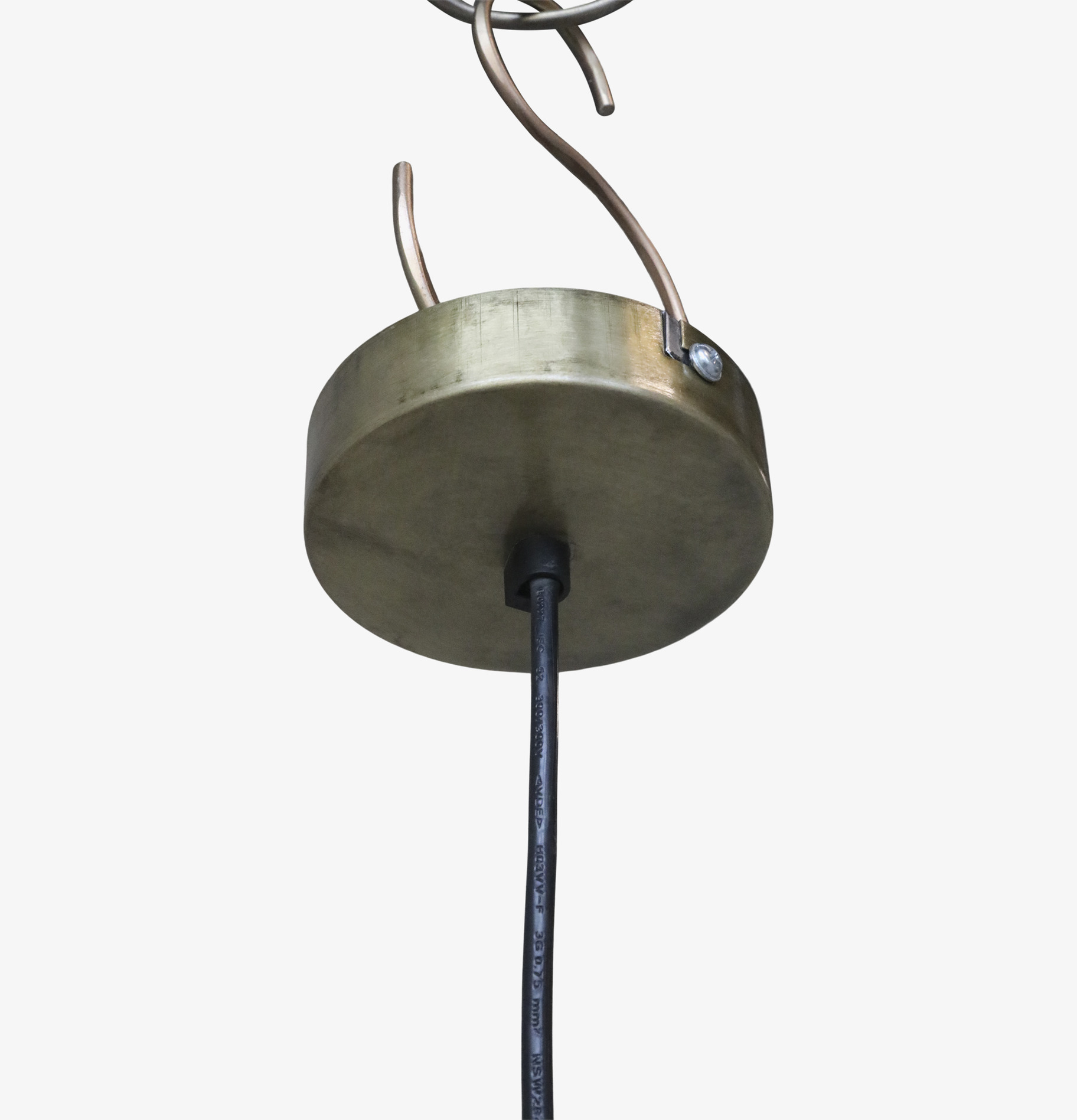 Taklampa Rotting Rund Natur Chic Antique Lampor Taklampor Golvlampor Bordslampor LED-lampor Ledlampor Fönsterlampor Ljusslingor för dekoration