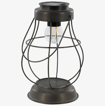 Bild av solcellslanterna med stilren och funktionell design