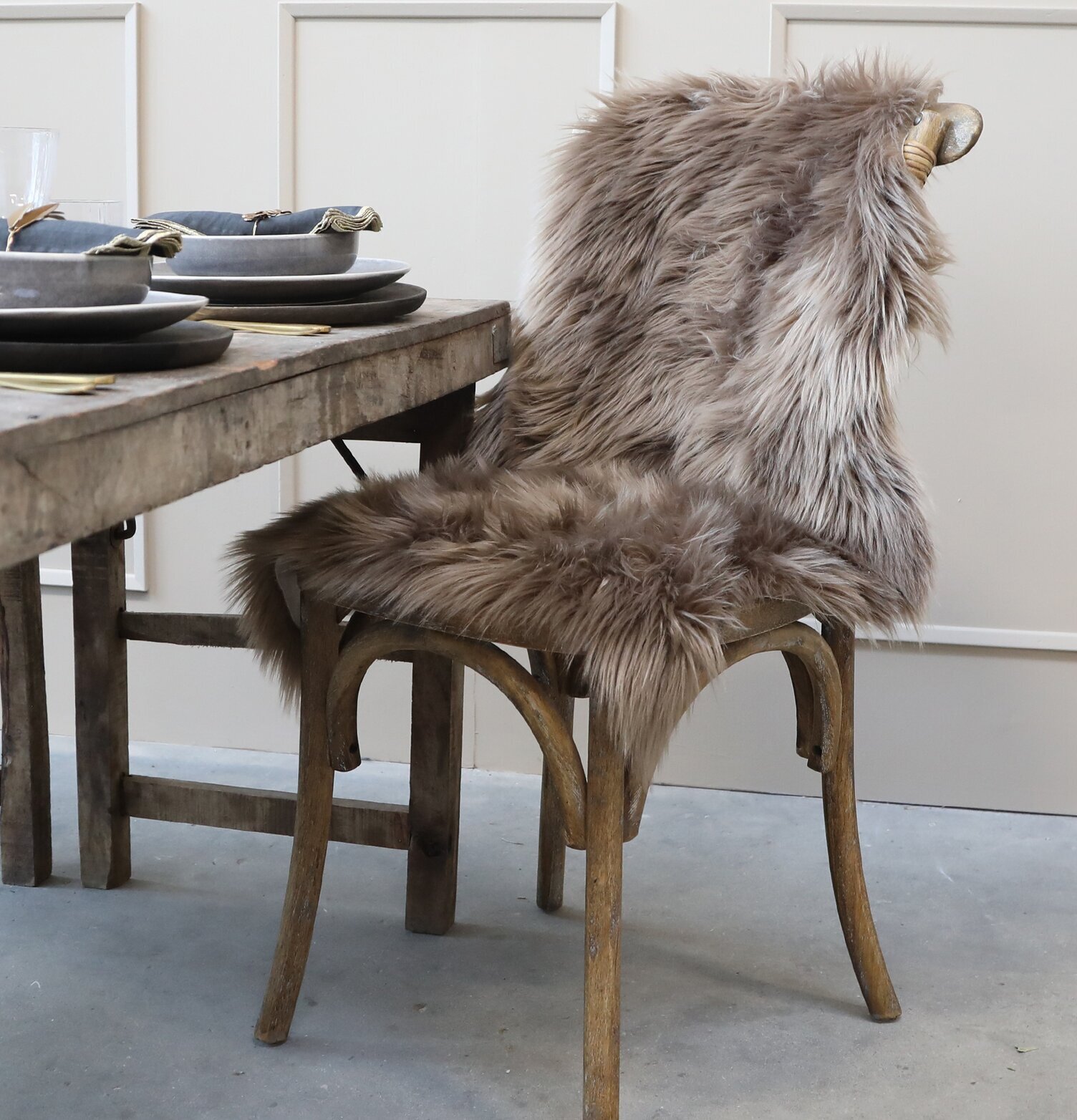 Konstfäll Mocca Chic Antique Mattor (ej dörrmatta) Övrig prydnad/dekoration för inredning innemiljö