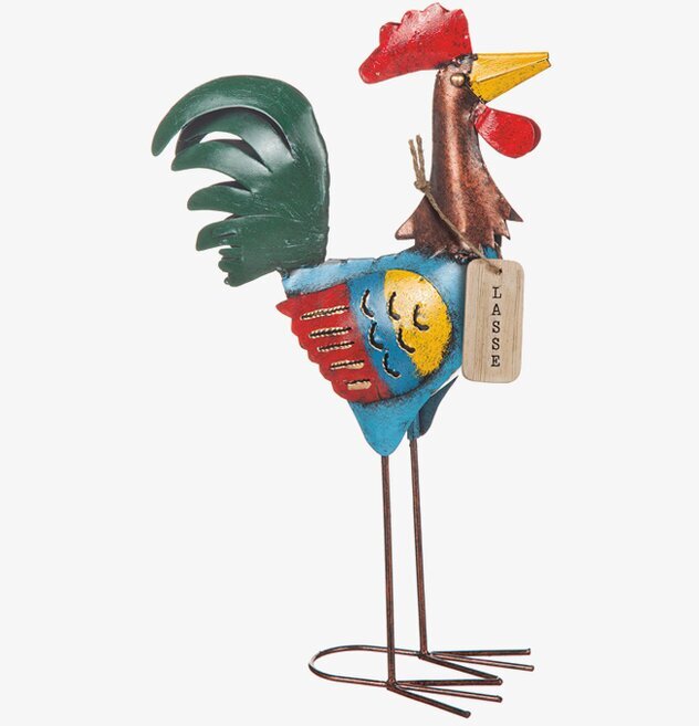 Tuppen Lasse 30 Cm från Different Design, metalltupp