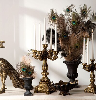 Bild av elegant arrangemang med lyx och detaljrikedom