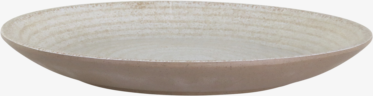 Bild av elegant och tidlös assiett i varm beige nyans